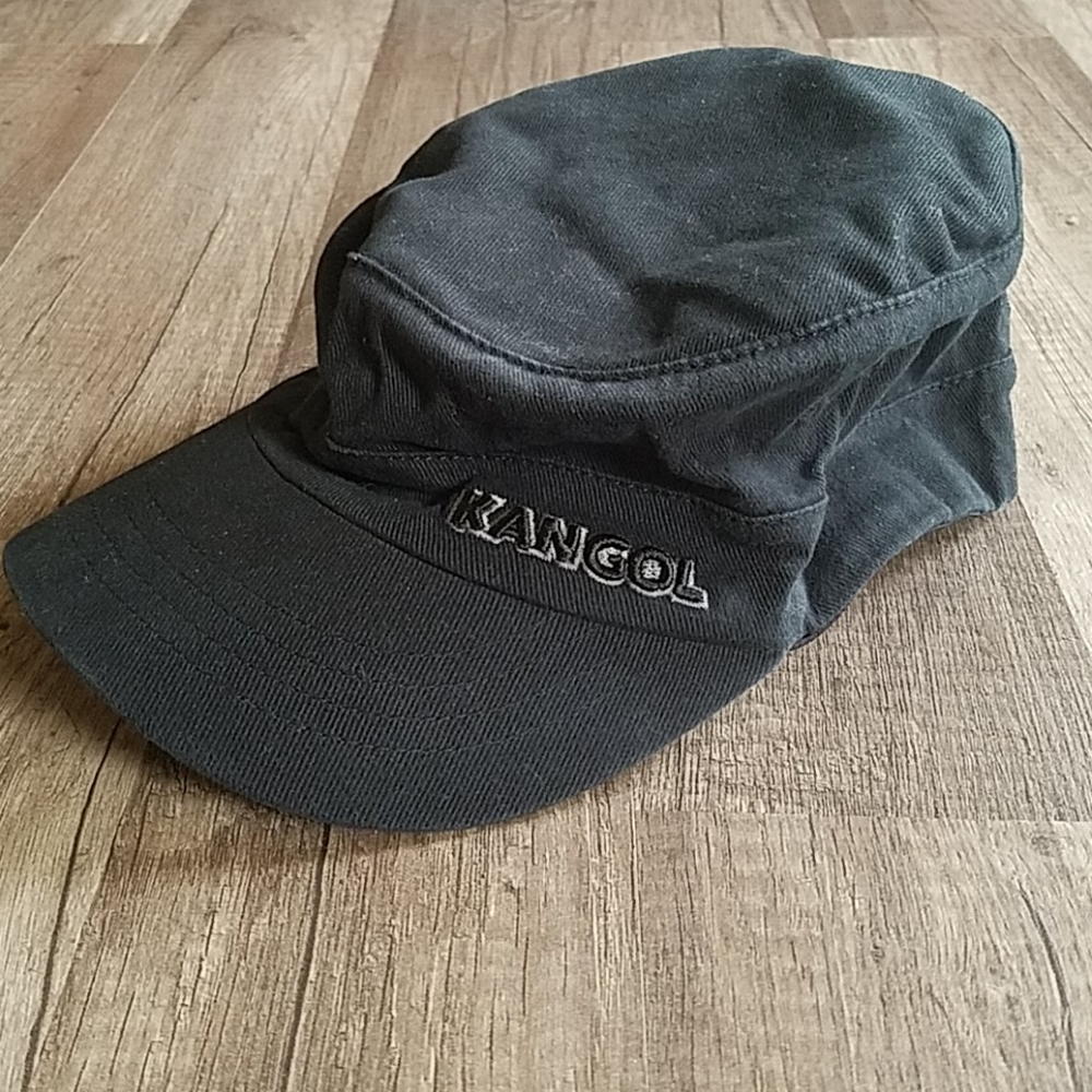 Kangol Cotton Twill Army Cap Mens Black Cap S/M